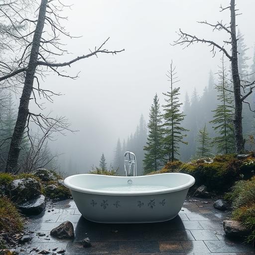 Skab et afslappende frirum med et vildmarksbad